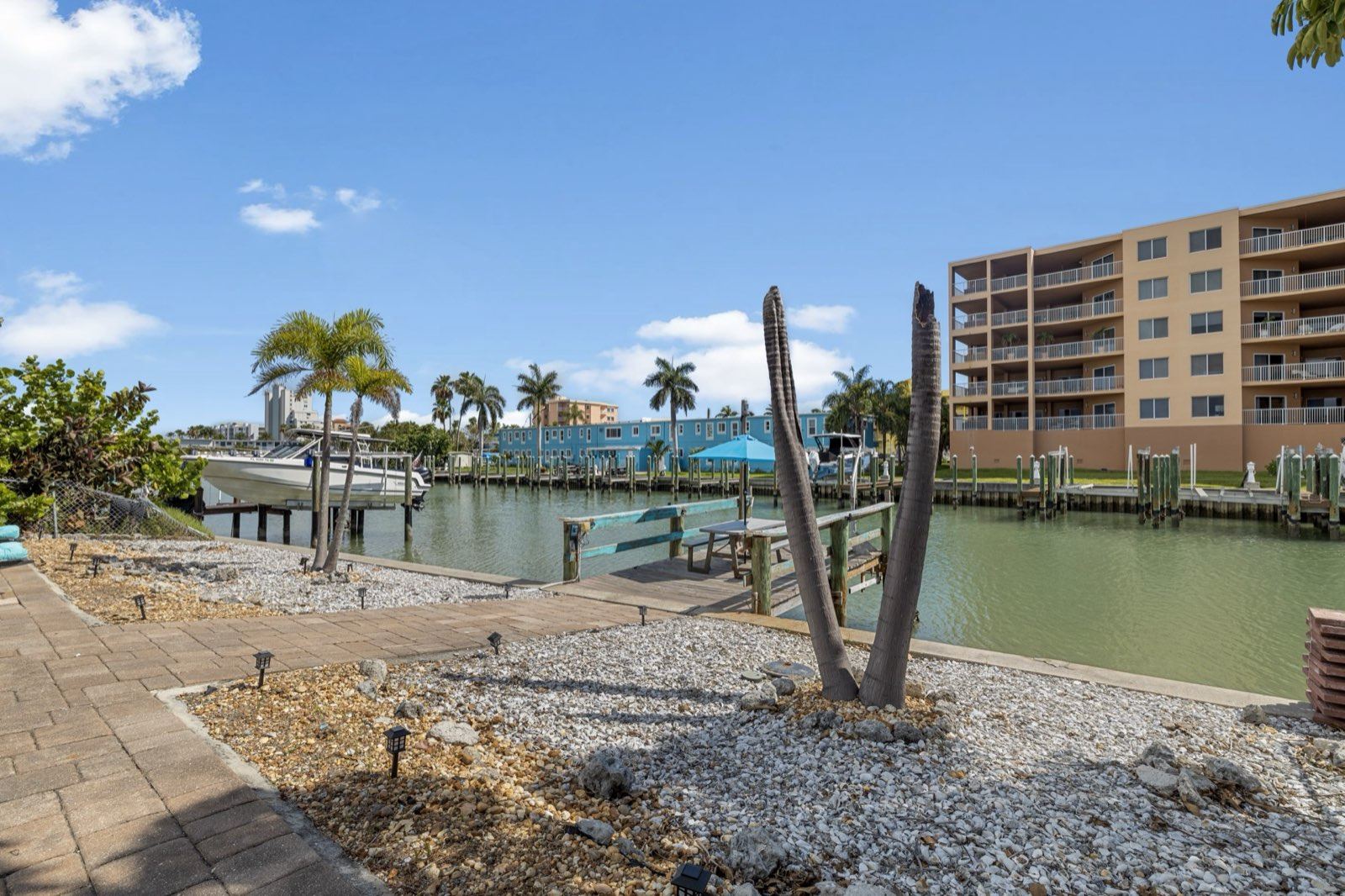 A waterfront canal home on the Florida Gulf Coast